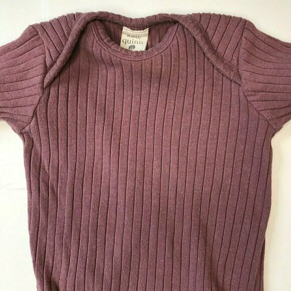 Kate Quinn Organic Cotton Ribbed Onesie 3-6M - Picture 3 of 3